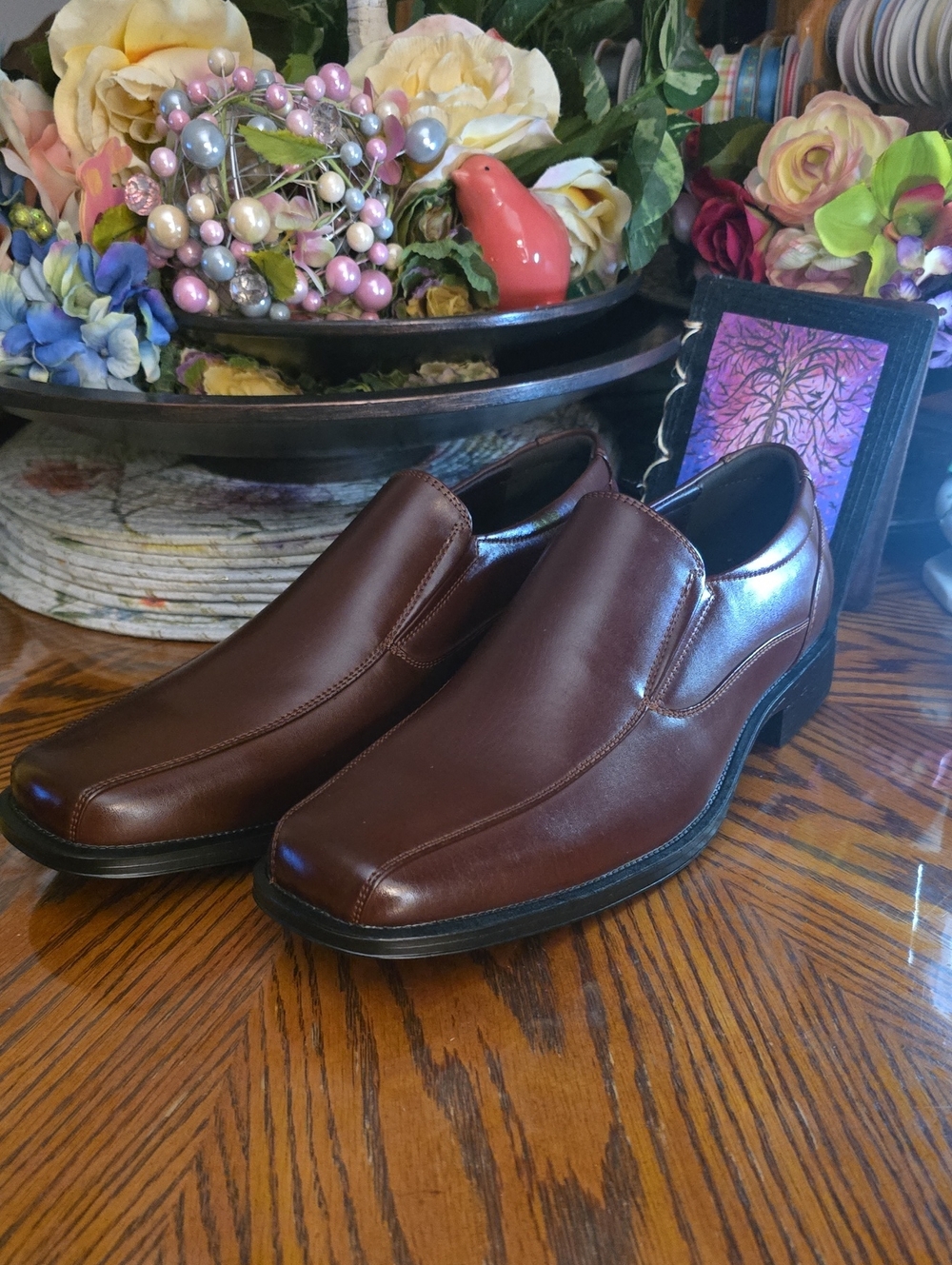 NWT Mofri Brown Dress Shoes